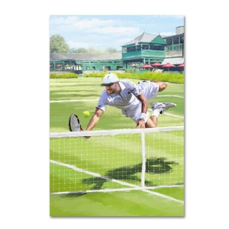 Trademark Fine Art The Macneil Studio 'Tennis' Canvas Art, 12x19 ALI9030-C1219GG